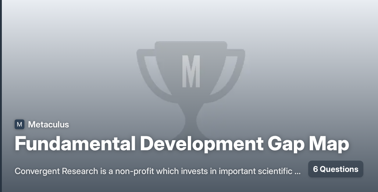 Fundamental Development Gap Map